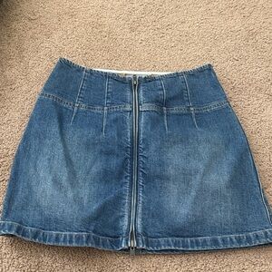 Alice + Olivia mini Jean skirt
